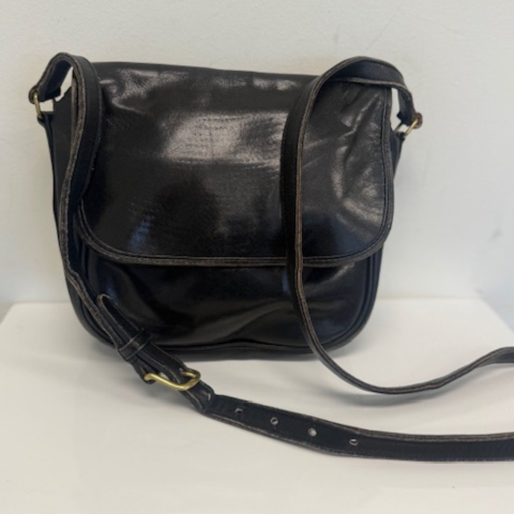 Coach Vintage Bag  954 Black Leather
